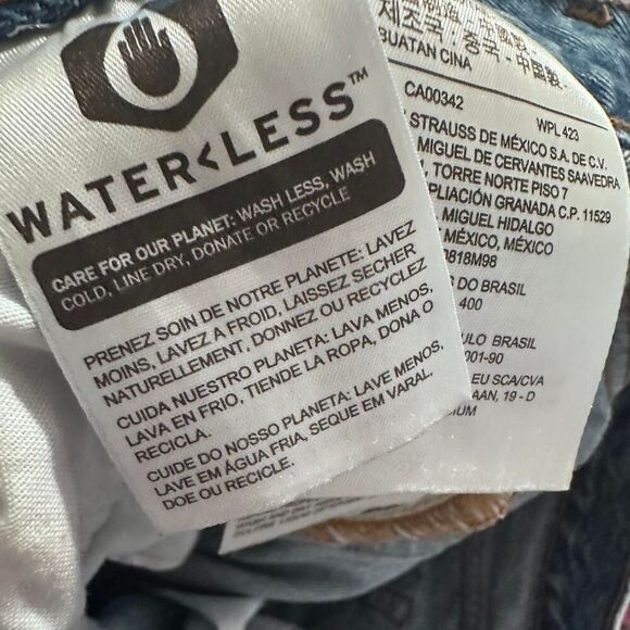 Levi's 501 100% Cotton Skinny Blue Jeans - Picture 8 of 8